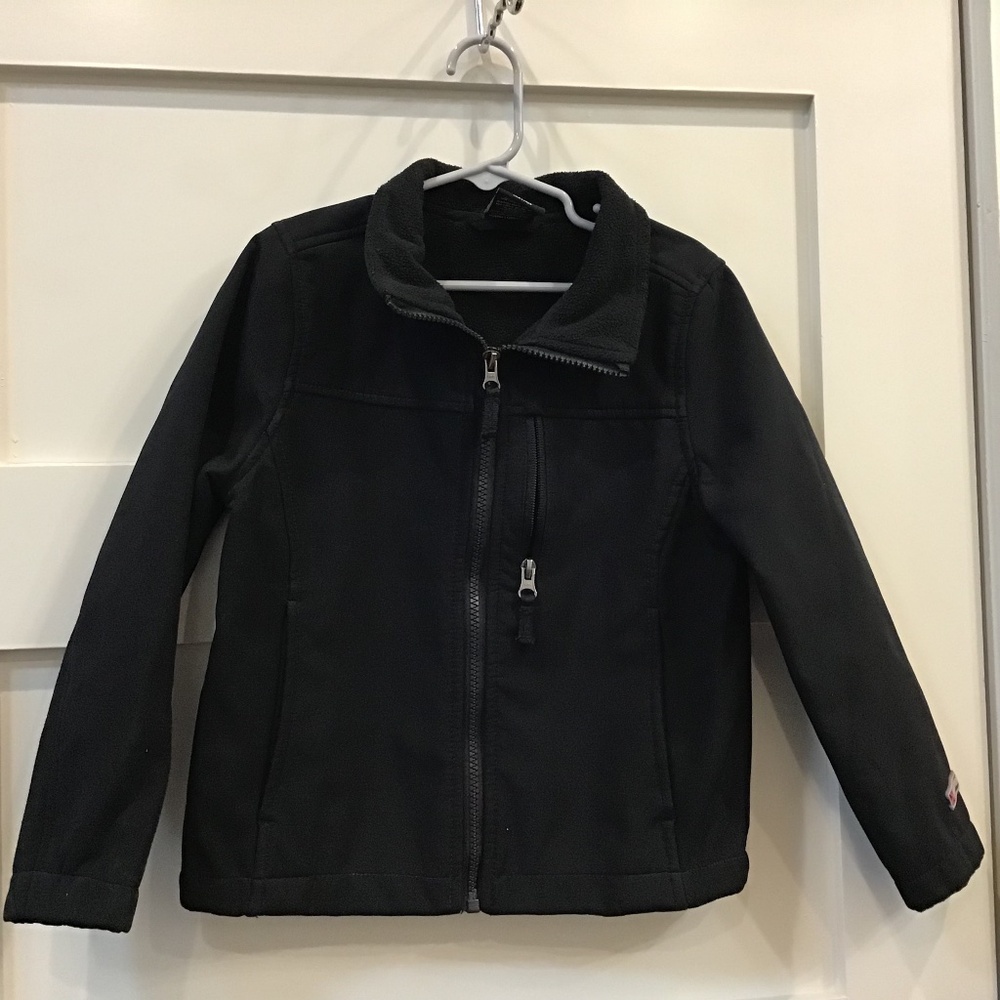 🧥 Mountain Expedition Kids Jacket | Size XS (4-5) | Black | Machine Washable